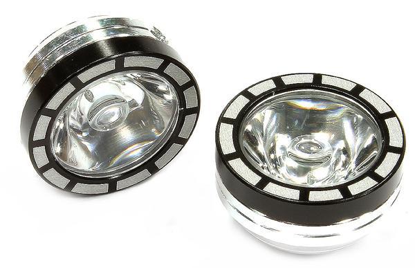 Realistic Billet Machined Alloy Housing for 5mm LED (2) Light C24978BLACK