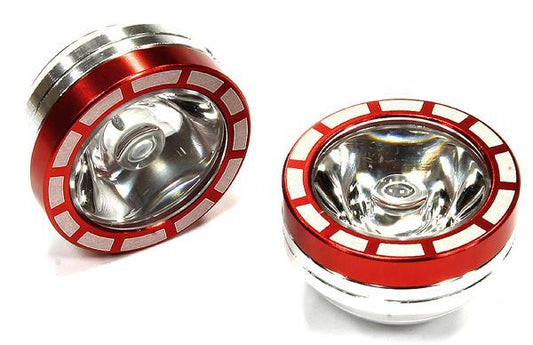 Realistic Billet Machined Alloy Housing for 5mm LED (2) Light C24978RED