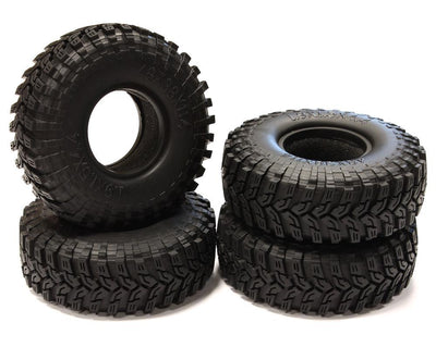 1.9 Size All Terrain (4) Tires Tire Type X for 1/10 Scale Crawler (O.D.=112mm) C25105