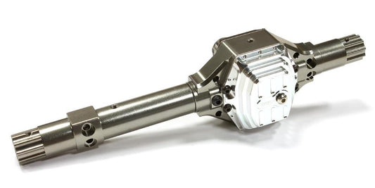 Billet Machined T6 Front Axle Conversion for Axial 1/10 Wraith 2.2 Rock Racer C25696GUNSILVER