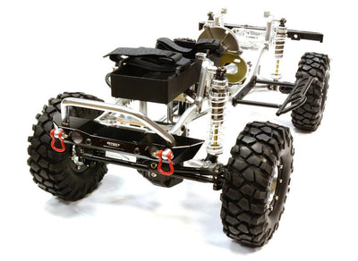 Billet Machined 1/10 Size TR305 Trail Roller G6 4WD Off-Road Scale Crawler ARTR C25769SILVERT1