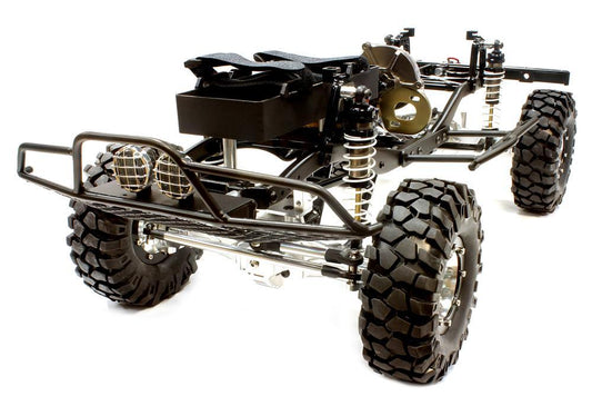 Billet Machined 1/10 Size TR313 Trail Roller 4WD Off-Road Scale Crawler ARTR C25770BLACKT1