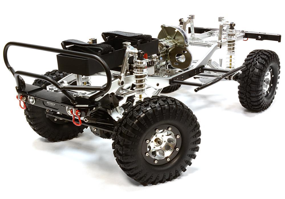 Billet Machined 1/10 Size TR290 Trail Roller 4WD Off-Road Scale Crawler ARTR C25771SILVERT1