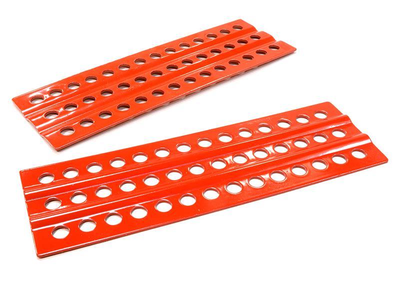 Realistic Alloy Vehicle Extraction & Recovery Boards for 1/10 Scale Off-Road C26219RED