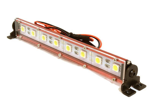 Realistic Roof Top SMD LED Light Bar 145x19x21mm for 1/10 Scale Crawler C26701RED