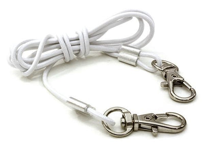 1/10 Model Scale Bungee Elastic Cord Luggage Rope w/ Hooks for Off-Road Crawler C26845WHITE