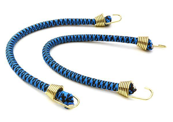 1/10 Model Scale 4x150mm Bungee Elastic Cord Strap w/ Hooks for Off-Road Crawler C26931GOLDBLUE