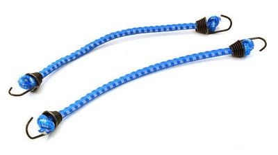 1/10 Model Scale 3x100mm Bungee Elastic Cord Strap w/ Hooks for Off-Road Crawler C26932BLACKBLUE