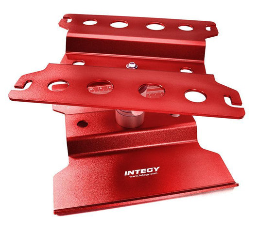 Universal Car Stand Workstation for 1/10 Size (140x136x100mm) C27025RED