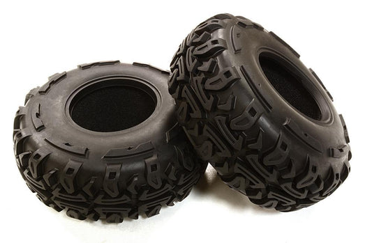 All Terrain Off-Road 2.2 Size (2) Tire O.D. 133mm for 1/10 Scale Crawler C27041