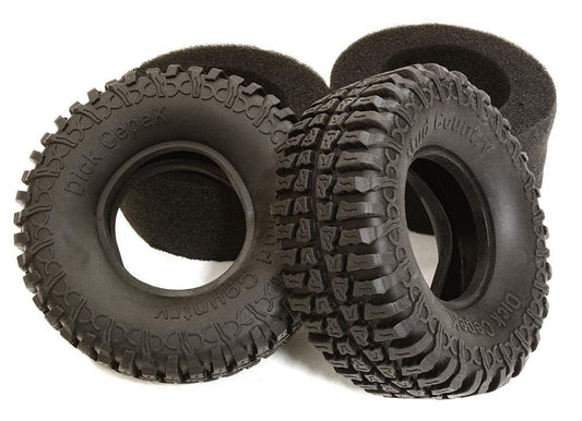 1.9 Size Rock Crawler Tire (2) Set for 1/10 Scale D90, TF2 & SCX-10 C27245