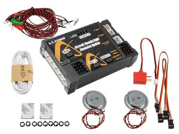 G.T. Power Aircraft Sounds/Light Simulated System C28260