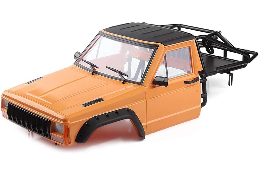 Realistic Hard Plastic Scale Body Kit for 1/10 Off-Road Crawler C29334ORANGE