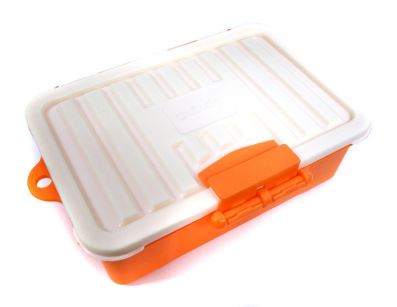 Realistic Model Scale Plastic Luggage Storage Case 117x83x38mm for 1/10 Crawler C29440ORANGE