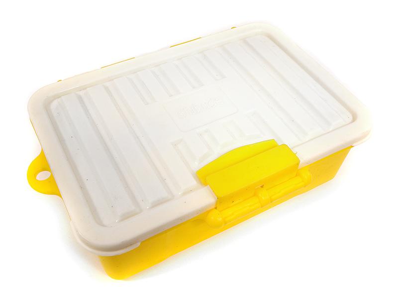 Realistic Model Scale Plastic Luggage Storage Case 117x83x38mm for 1/10 Crawler C29440YELLOW