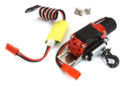 Realistic Winch w/ Receiver 3rd Ch. Controller for 1/10 Scale Trail Crawler C29565