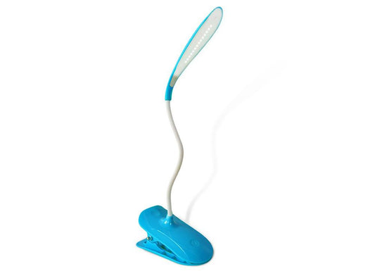 LED Delicate Rechargeable Desk Lamp w/ USB Cord C29798BLUE