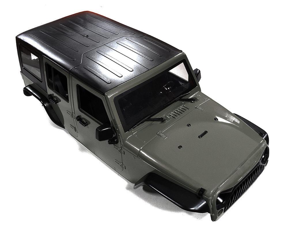 Realistic JW10-S Hard Plastic Body Kit for 1/10 Scale Off-Road Crawler WB=313mm C29840GUN