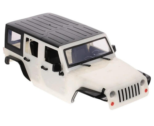 Realistic JW10-S Hard Plastic Body Kit for 1/10 Scale Off-Road Crawler WB=313mm C29840WHITE