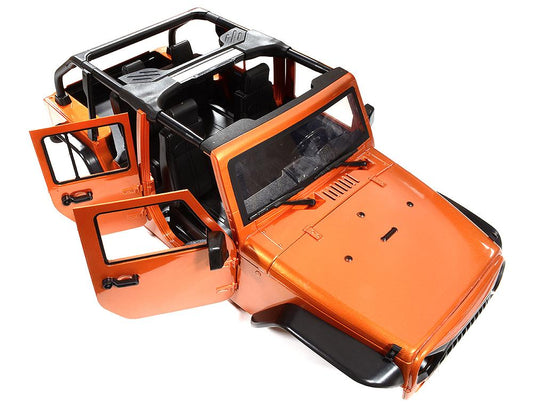 Realistic JW10-C Hard Plastic Body Kit for 1/10 Scale Off-Road Crawler WB=313mm C29847ORANGE