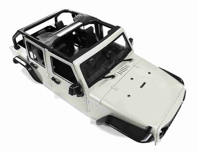 Realistic JW10-C Hard Plastic Body Kit for 1/10 Scale Off-Road Crawler WB=313mm C29847SILVER