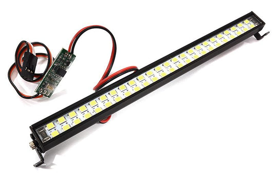 White LED Light Bar On/Off/Flash w/ 3 Modes for Traxxas, Axial & Tamiya RC 148mm C29948
