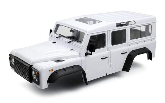 Realistic Hard Plastic Body Kit for 1/10 Size D110 Off-Road Crawler 313mm WB C29972WHITE