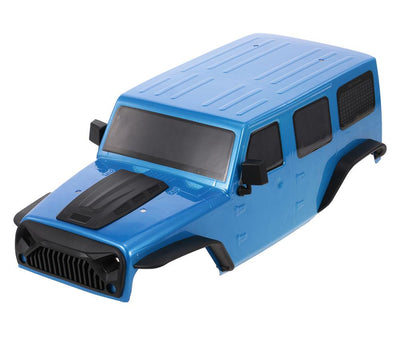 Realistic Polycarbonate Scale Body Kit for 1/10 Truck Off-Road Crawler 313mm WB C30145BLUE