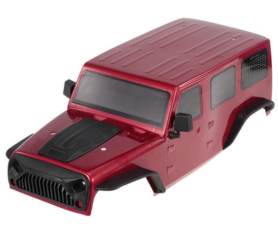 Realistic Polycarbonate Scale Body Kit for 1/10 Truck Off-Road Crawler 313mm WB C30145RED