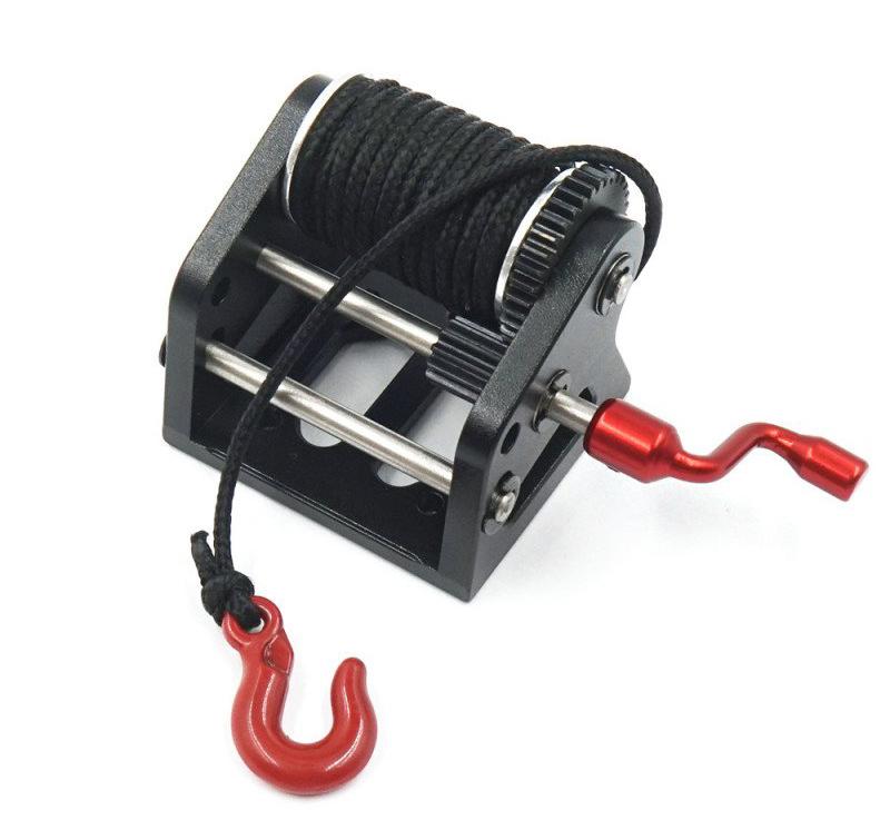 Realistic Hand Wound Winch for 1/10 Scale Rock Crawler C30163