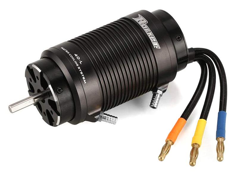 Surpass 4092 Sensorless Brushless Motor 1100kV w/ 5mm Shaft w/ 40L Water Jacket C30521