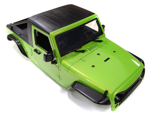 Realistic JX10 Hard Plastic Body Kit for 1/10 Scale Off-Road Crawler WB=313mm C30822GREEN