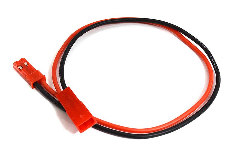 200mm Silicone Wire JST Style 2 Pin 22AWG Male to Female Plug Wire Harness C30998