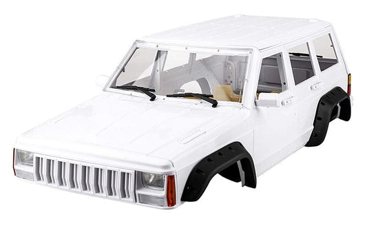 Realistic LX10 Hard Plastic Body Kit for 1/10 Scale Off-Road Crawler WB=313m C31023WHITE