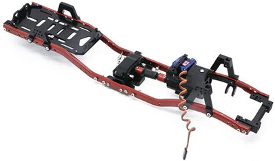Alloy 1/10 MCZ10 Trail Off-Road Scale Crawler Chassis Frame w/ 2-Speed C31576RED