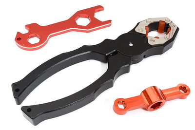 RC 3-In-1 Tool Motor Grip Pliers Propeller Mounting Hex Wrench Combo Set C31581