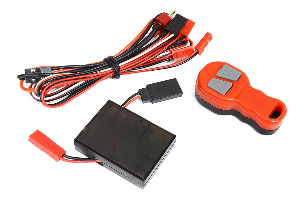 Wireless Controller Module for Scale Crawler Winch System C31700REDBLACK