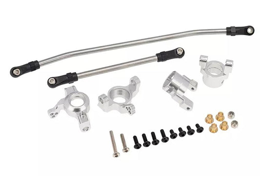 Alloy Steering, Caster Blocks & Linkages for Axial RR10 Bomber & Wraith 2.2 C31904SILVER