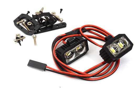 Realistic Bright Spot LED (2x2) Light Set for 1/10 Off-Road Vehicles C32111