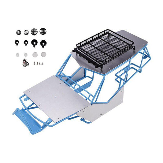 Realistic Scale Roll Cage for 1/10 Axial Wraith 2.2 All Terrain Rock Racer C32205BLUE