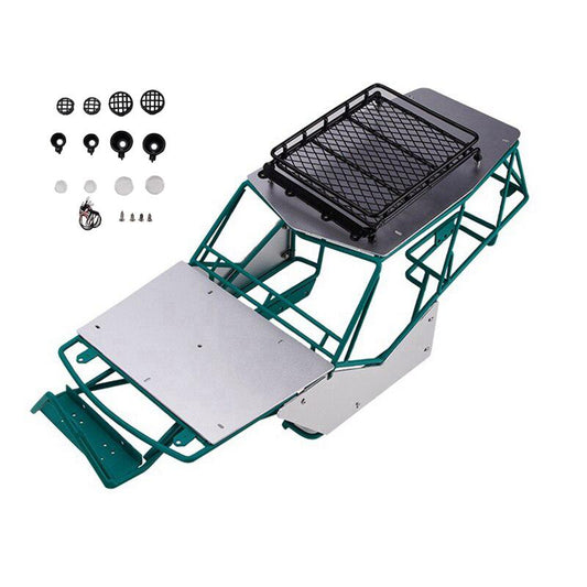 Realistic Scale Roll Cage for 1/10 Axial Wraith 2.2 All Terrain Rock Racer C32205GREEN