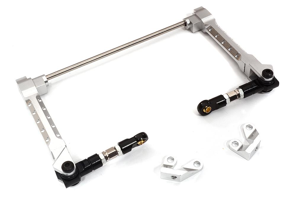 Rear Anti-Roll Sway Bar Set for Axial Wraith 2.2 & RR10 C32284SILVER