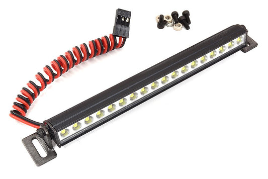 Realistic Roof Top LED HV 111mm Light Bar 5V-14.8V 131x16x15mm for 1/10 Crawler C32333