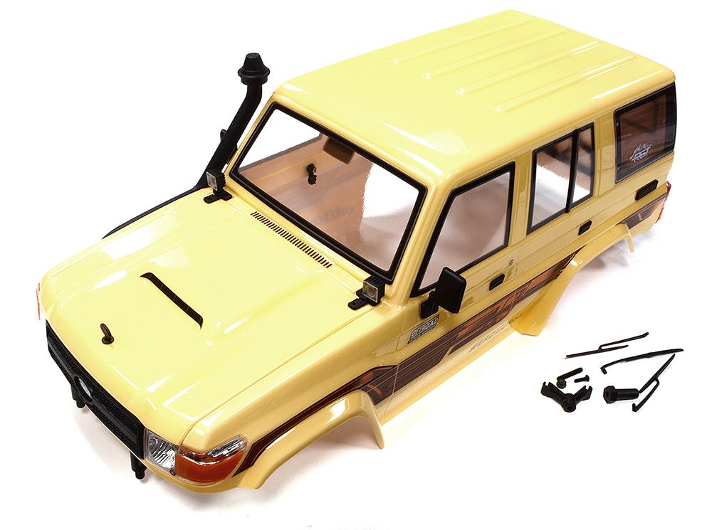 Realistic Plastic Body 330mm Wheelbase Type for Traxxas 1/10 TRX-4 Off-Road C32528YELLOW
