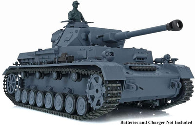 1/16 Scale German Panzer IV F2 Type RC Battle Tank 2.4Ghz R/C Model HL3859-1 7.0 C32756