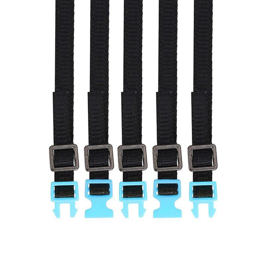 1/10 Model Scale 310mm Nylon Luggage Straps (5) for Off-Road Crawler C32786BLUE