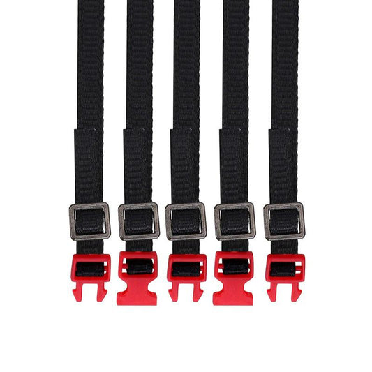 1/10 Model Scale 310mm Nylon Luggage Straps (5) for Off-Road Crawler C32786RED