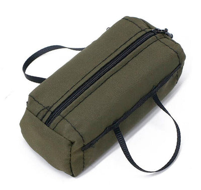 Realistic Hand Carrying Bag 90x40x30mm 1/10 Scale Display Model C32898GREEN