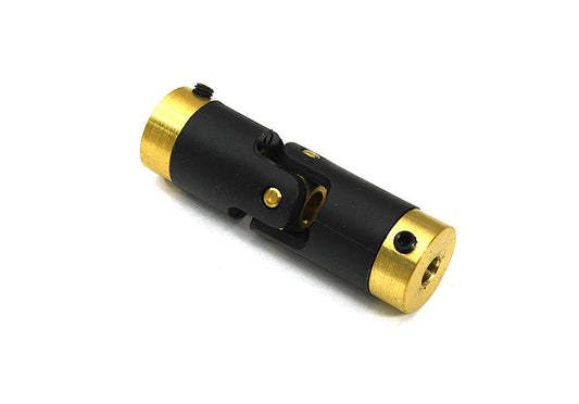 Motor Coupler Single Joint L=44mm O.D.=13mm 3.17mm to 4mm for RC Boat C32989
