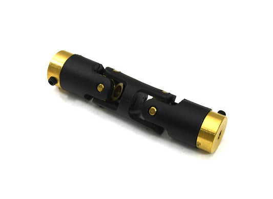 Motor Coupler Double Joint L=63mm O.D.=13mm 3.17mm to 2mm for RC Boat C32994